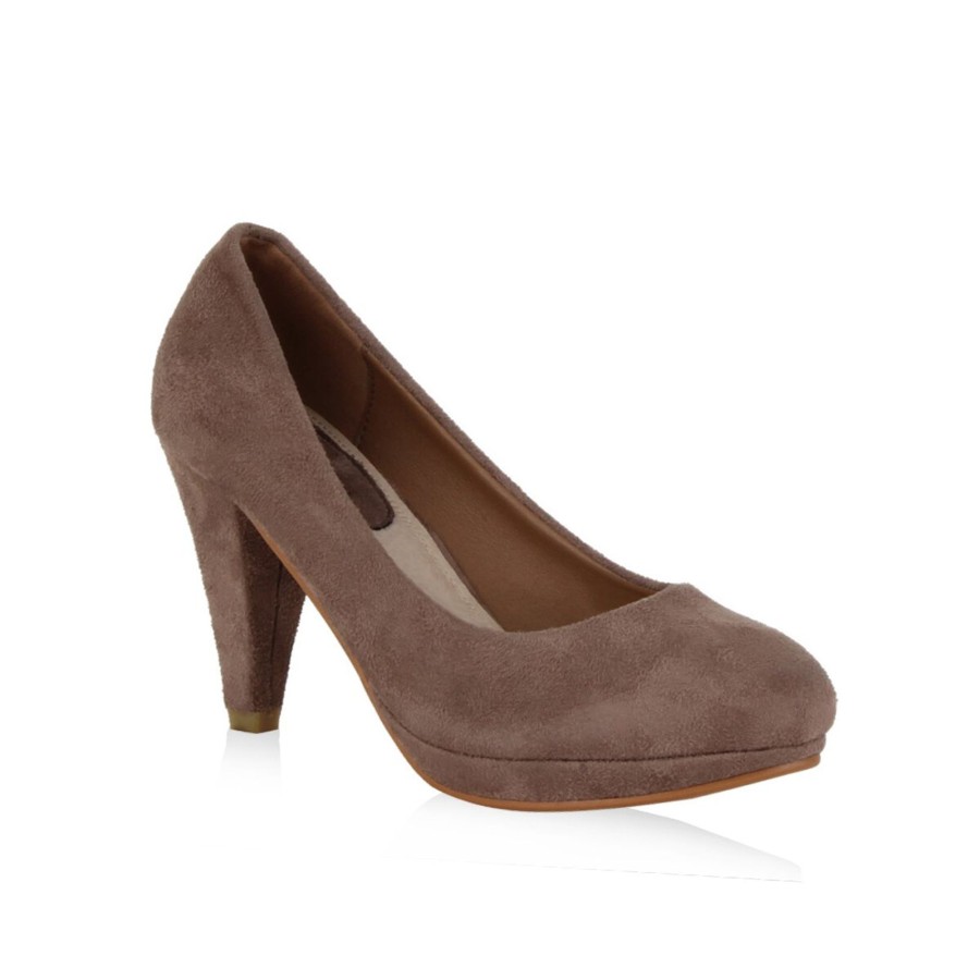 Damenschuhe Stiefelparadies | Damen High Heels In Stone