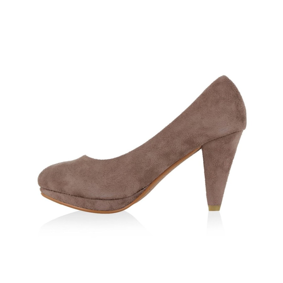 Damenschuhe Stiefelparadies | Damen High Heels In Stone