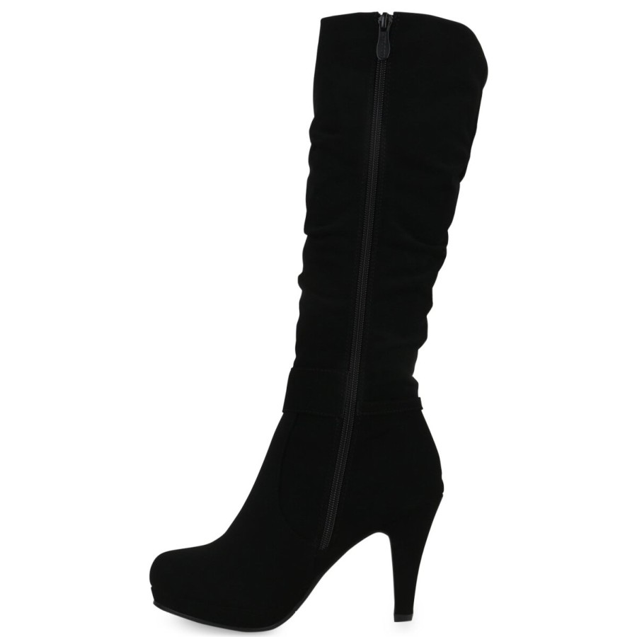 Damenschuhe Stiefelparadies | Damen Klassische Stiefel In Schwarz