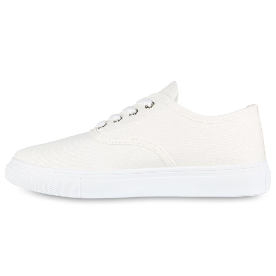 Damenschuhe Stiefelparadies | Damen Sneaker Low In Weiss