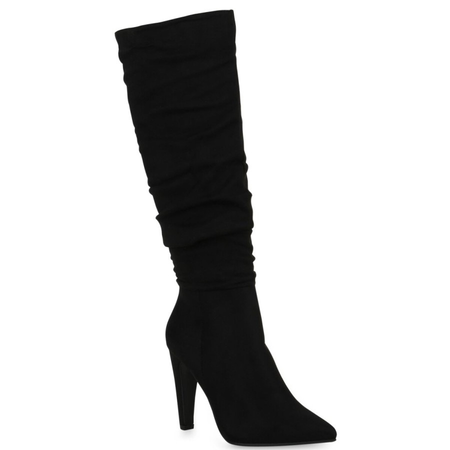 Damenschuhe Stiefelparadies | Damen High Heels In Schwarz