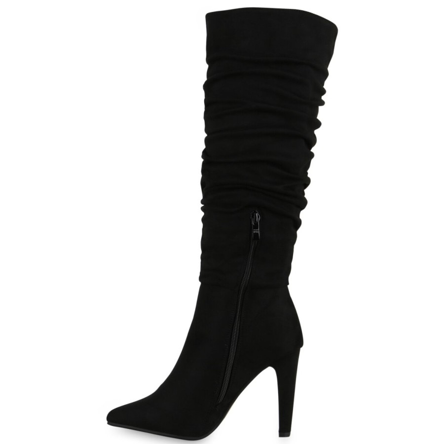 Damenschuhe Stiefelparadies | Damen High Heels In Schwarz