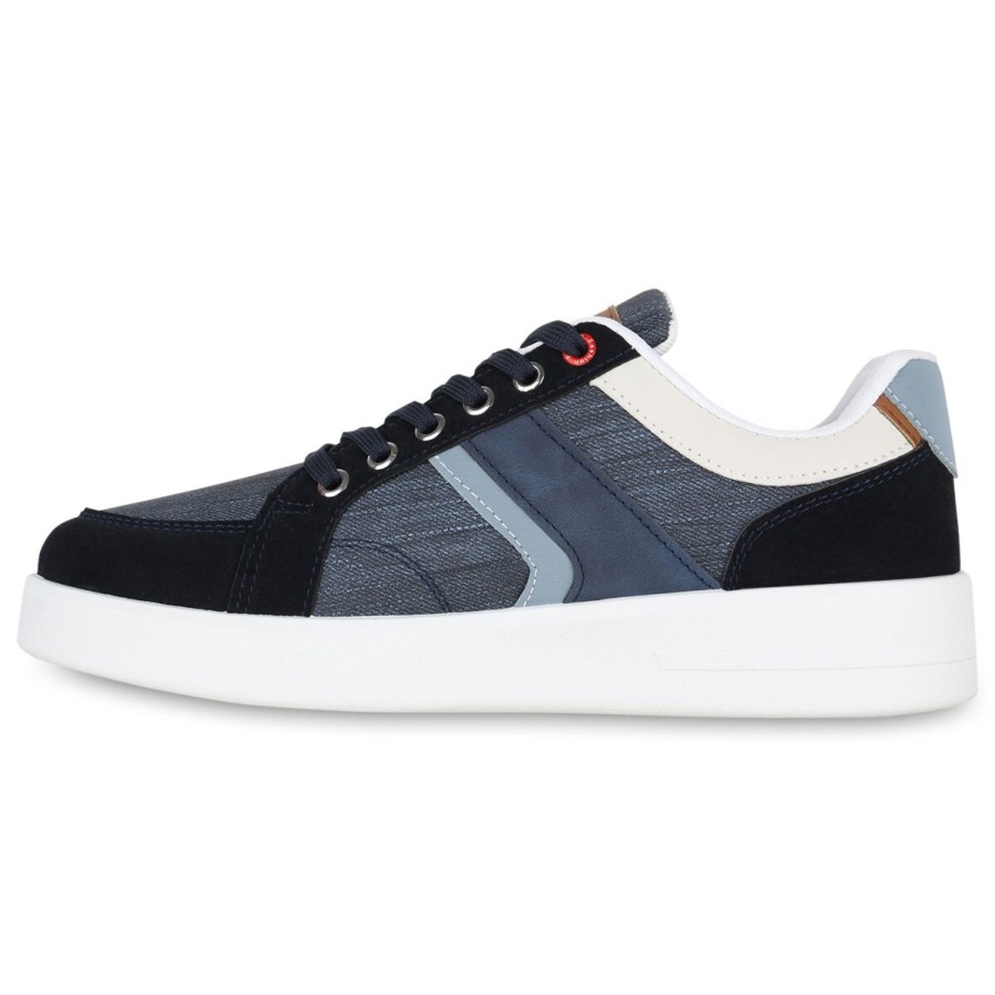 Herrenschuhe Stiefelparadies | Herren Sneaker Low In Blau