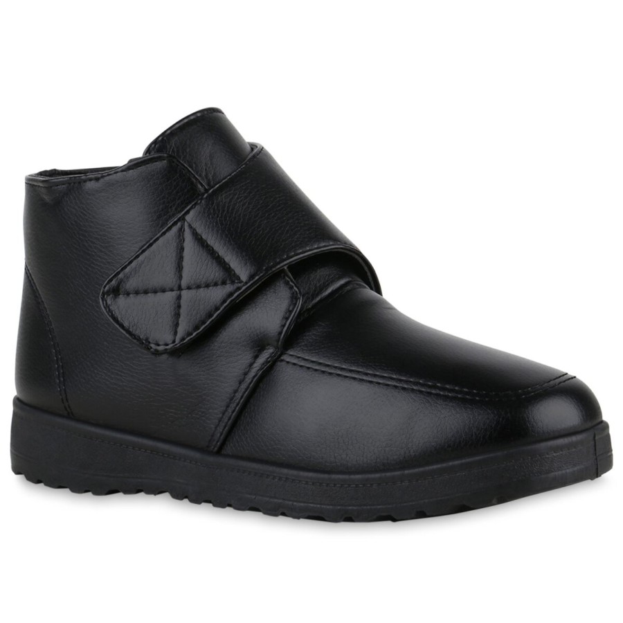 Herrenschuhe Stiefelparadies | Herren Winter Boots In Schwarz