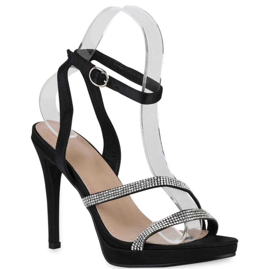 Damenschuhe Stiefelparadies | Damen High Heels In Schwarz