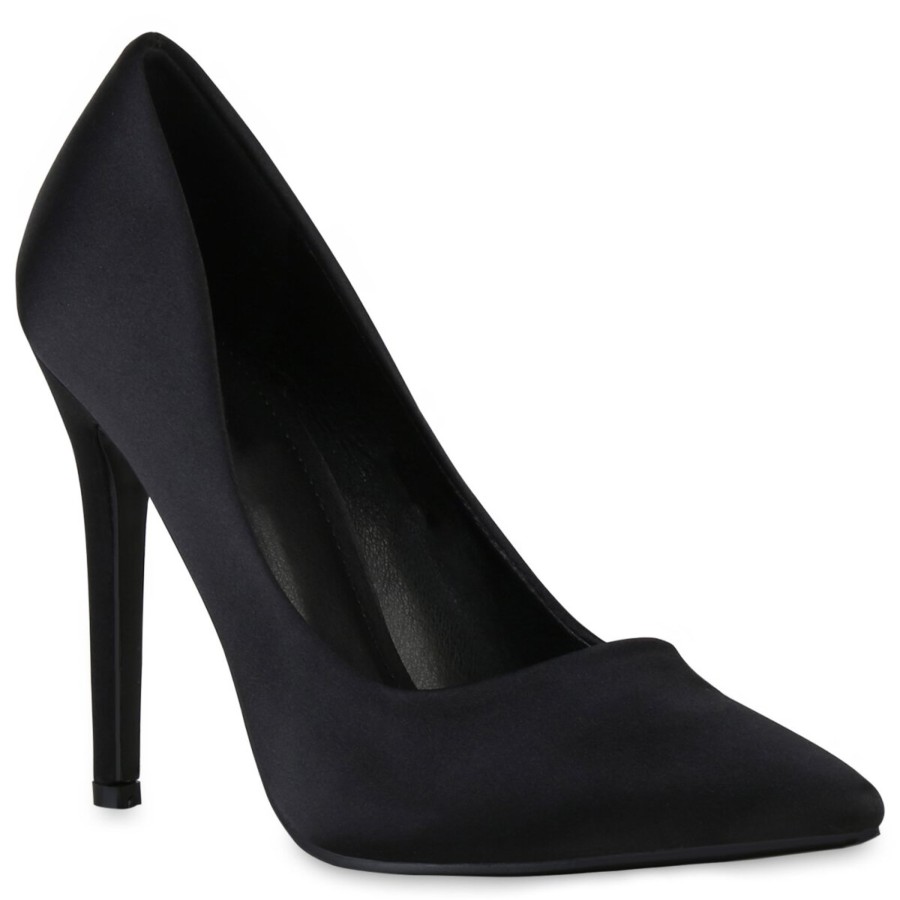 Damenschuhe Stiefelparadies | Damen High Heels In Schwarz