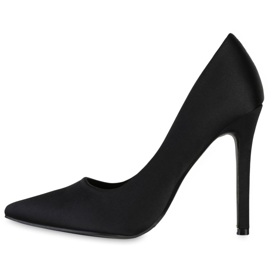 Damenschuhe Stiefelparadies | Damen High Heels In Schwarz