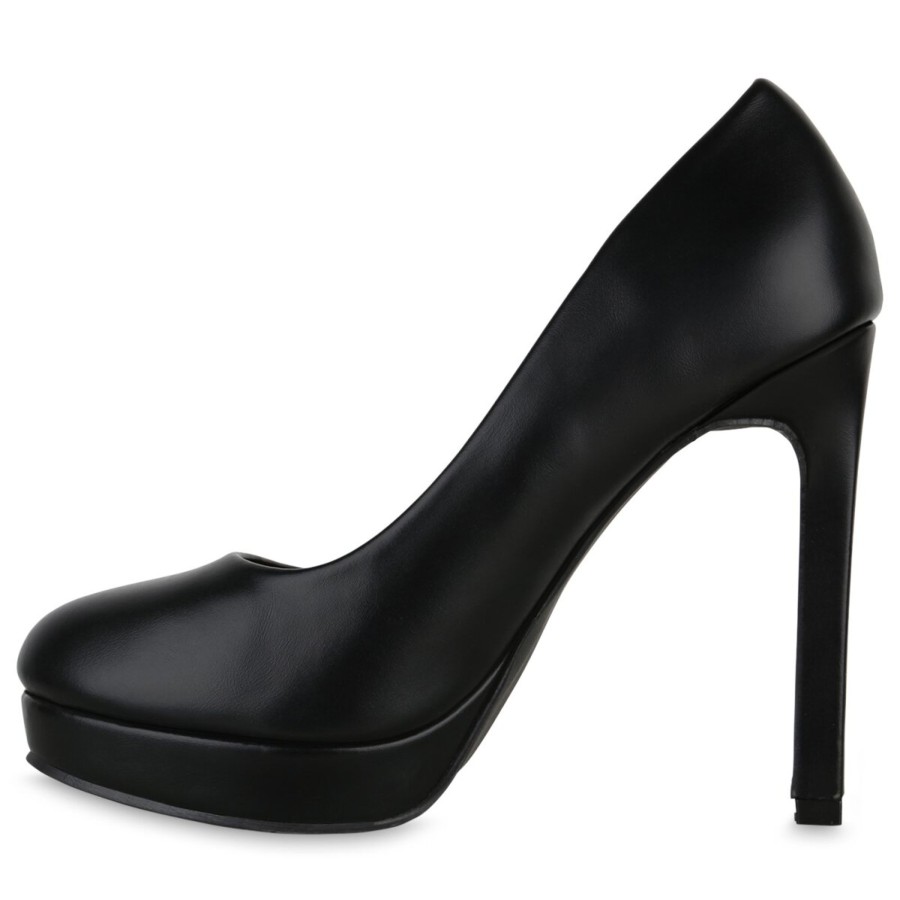 Damenschuhe Stiefelparadies | Damen High Heels In Schwarz